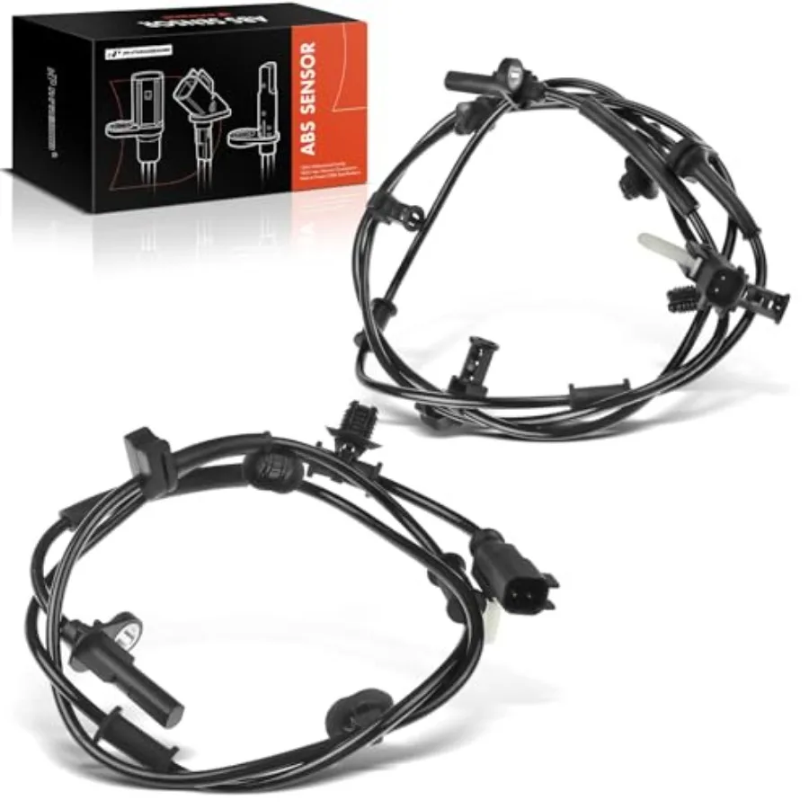 2PC Set Rear ABS Wheel Speed Sensor Compatible with Ford F-150 F150 2015-2020 - Rear Driver and Passenger Side Replace# FL3Z2C2
2PC Set Rear ABS Wheel Speed Sensor Compatible with Ford F-150 F150 2015-2020 - Rear Driver and Passenger Side Replace# FL3Z2C2