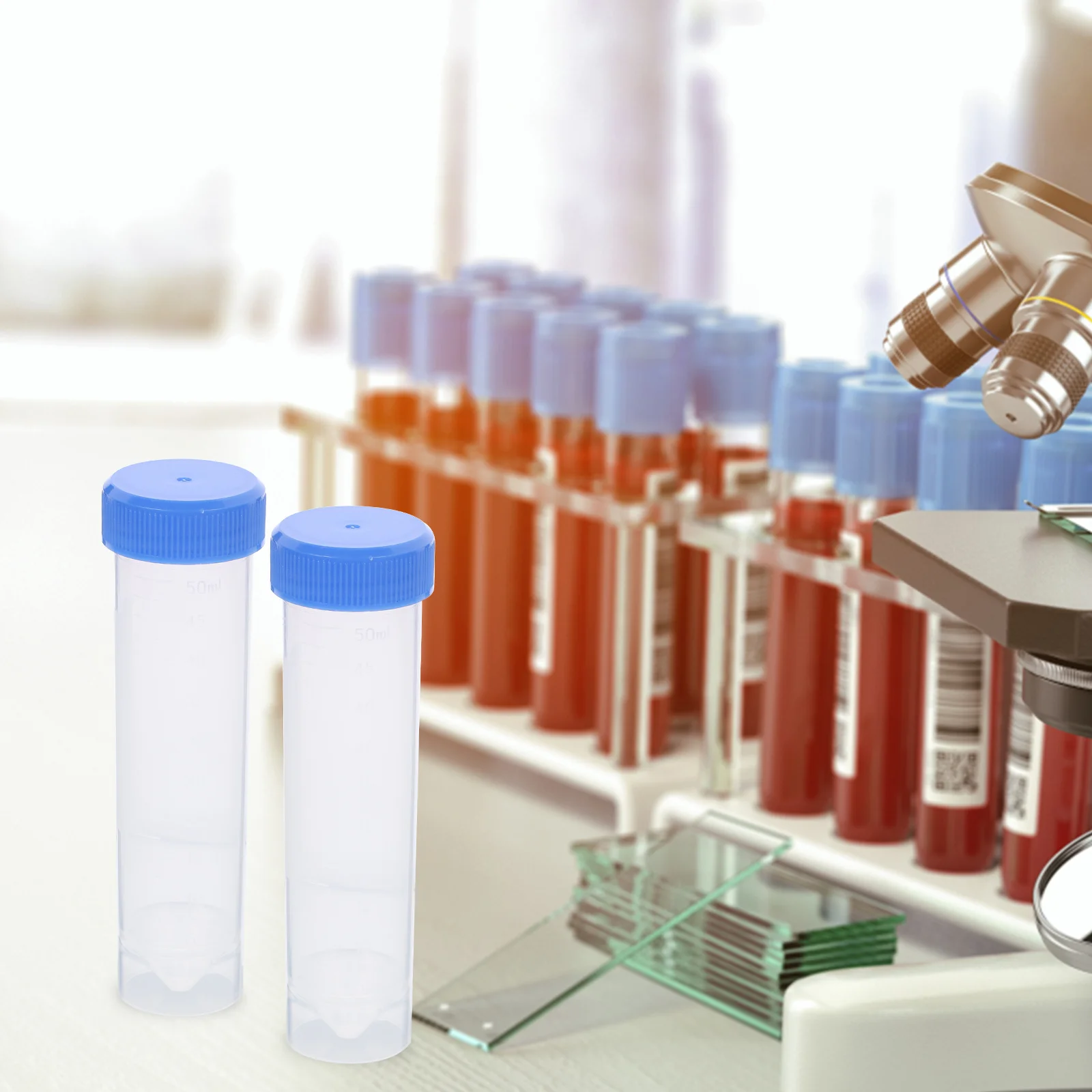 25 pcs 50Ml Centrifuge Tube Smooth Wall Transparent With Accurate Scale Tight Seal Lid For Laboratory Storage Sample Beads
25 pcs 50Ml Centrifuge Tube Smooth Wall Transparent With Accurate Scale Tight Seal Lid For Laboratory Storage Sample Beads