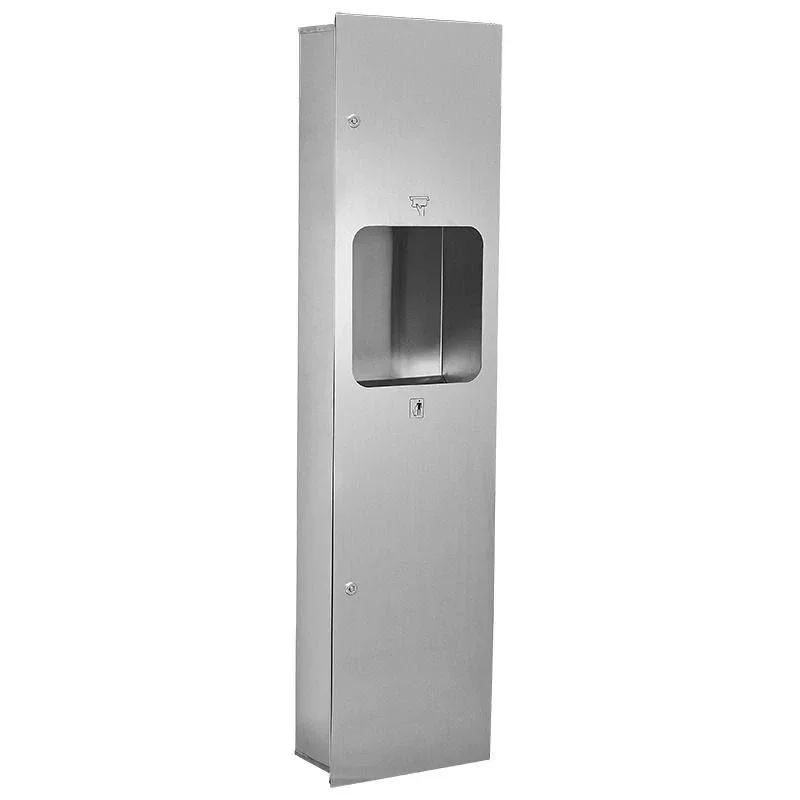 304 stainless steel two-in-one hand wipe carton with trash can, concealed embedded in wall wipe tissue box rack pumping carton
304 stainless steel two-in-one hand wipe carton with trash can, concealed embedded in wall wipe tissue box rack pumping carton