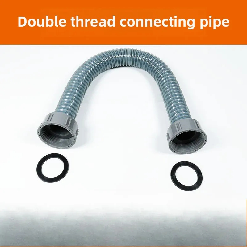 Kitchen Sink Double Screw Down Pipe Double Sink Double Thread Faucet Drain Pipe Bellows Hose
Kitchen Sink Double Screw Down Pipe Double Sink Double Thread Faucet Drain Pipe Bellows Hose