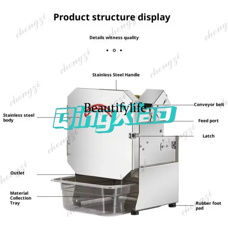 K182 Multifunctional Commercial Vegetable Cutter High Efficiency For Carrot Onion Slicing Dicing Home Commercial Use Stainless S
K182 Multifunctional Commercial Vegetable Cutter High Efficiency For Carrot Onion Slicing Dicing Home Commercial Use Stainless S