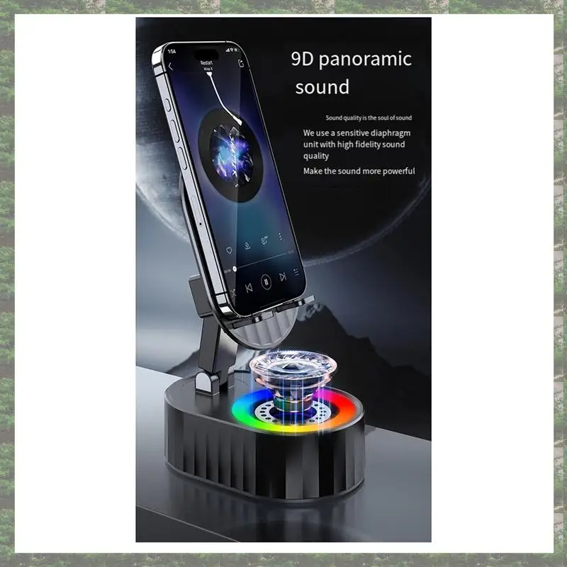 Держатель для телефона 3-в-1 Индуктивный держатель динамика Bluetooth 360 ° Вращающийся складной подъемный зарядный держатель сокровищ
Держатель для телефона 3-в-1 Индуктивный держатель динамика Bluetooth 360 ° Вращающийся складной подъемный зарядный держатель сокровищ