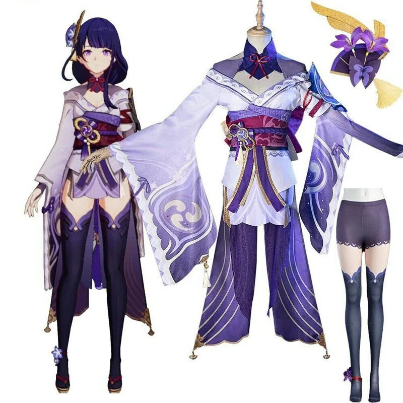 Game Genshin Impact Raiden Shogun Cosplay Costume Baal Wig Beelzebul Cosplay Costume Sexy Women Kimono Dress Uniform Party Suit 
Game Genshin Impact Raiden Shogun Cosplay Costume Baal Wig Beelzebul Cosplay Costume Sexy Women Kimono Dress Uniform Party Suit