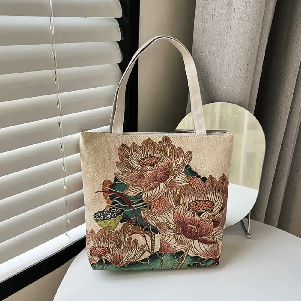 Модная Холщовая Сумка с принтом лотоса, многоразовая вместительная сумка под подмышку, женская сумка через плечо
Модная Холщовая Сумка с принтом лотоса, многоразовая вместительная сумка под подмышку, женская сумка через плечо