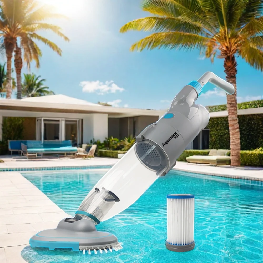 2024, обновленный Aquajack 221, двухскоростной ручной беспроводной перезаряжаемый пылесос с картриджем, бассейн, спа, гидромассажная ванна
2024, обновленный Aquajack 221, двухскоростной ручной беспроводной перезаряжаемый пылесос с картриджем, бассейн, спа, гидромассажная ванна