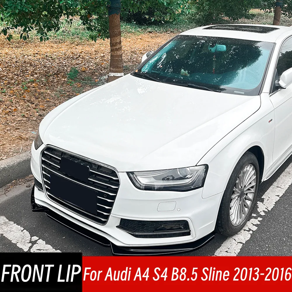 For 2013-2016 Audi A4 S4 B8.5 Sline Front Bumper Lip Chin Splitter Diffuser Spoiler Car Exterior Protection Guard Accessori Part
For 2013-2016 Audi A4 S4 B8.5 Sline Front Bumper Lip Chin Splitter Diffuser Spoiler Car Exterior Protection Guard Accessori Part