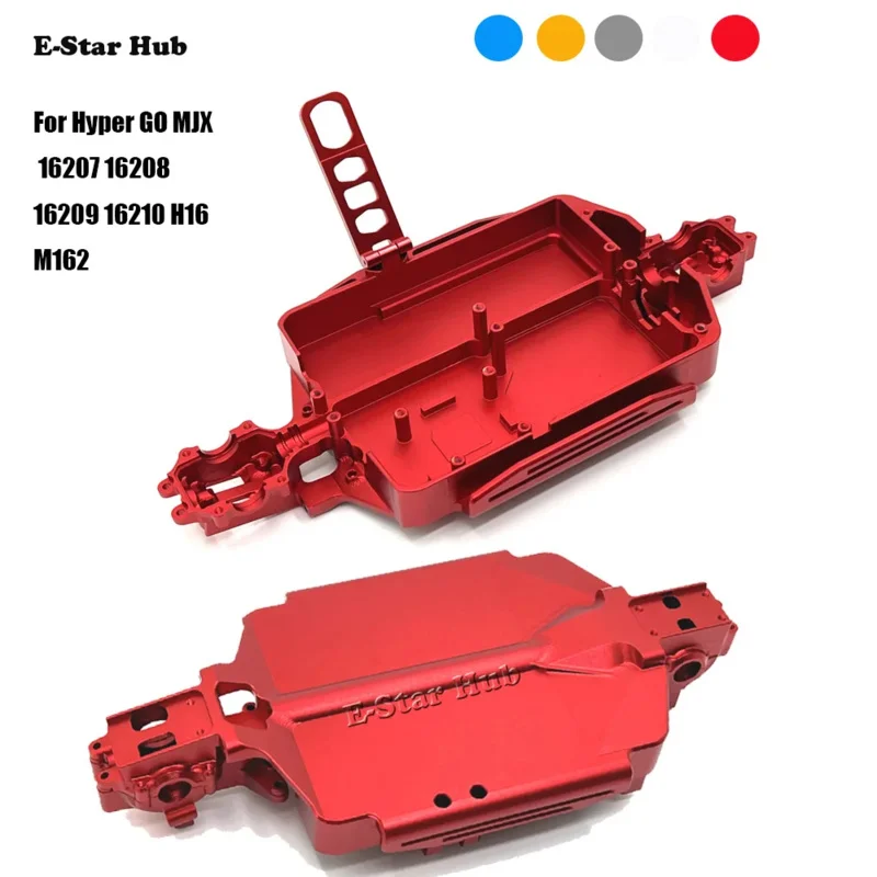 Шасси для Hyper GO MJX 16207 16208 16209 16210 H16 M162, комплект металлических обновленных деталей, радиоуправляемая модель, гусеничный автомобиль, грузовик, багги
Шасси для Hyper GO MJX 16207 16208 16209 16210 H16 M162, комплект металлических обновленных деталей, радиоуправляемая модель, гусеничный автомобиль, грузовик, багги