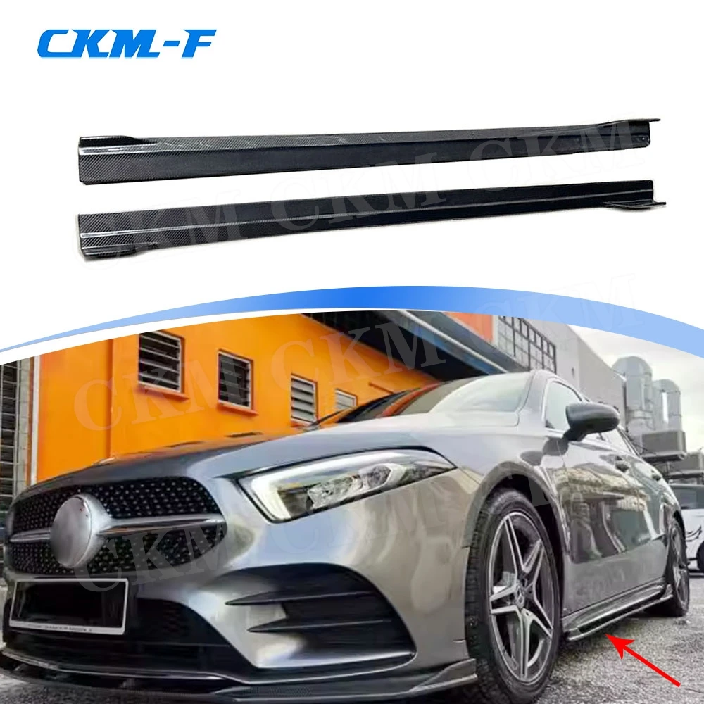Carbon Fiber Side Skirt Bumper Apron Extension FRP Car Accessories for Mercedes Benz A CLA Class W177 W118 A35 CLA35 AMG 2019+
Carbon Fiber Side Skirt Bumper Apron Extension FRP Car Accessories for Mercedes Benz A CLA Class W177 W118 A35 CLA35 AMG 2019+