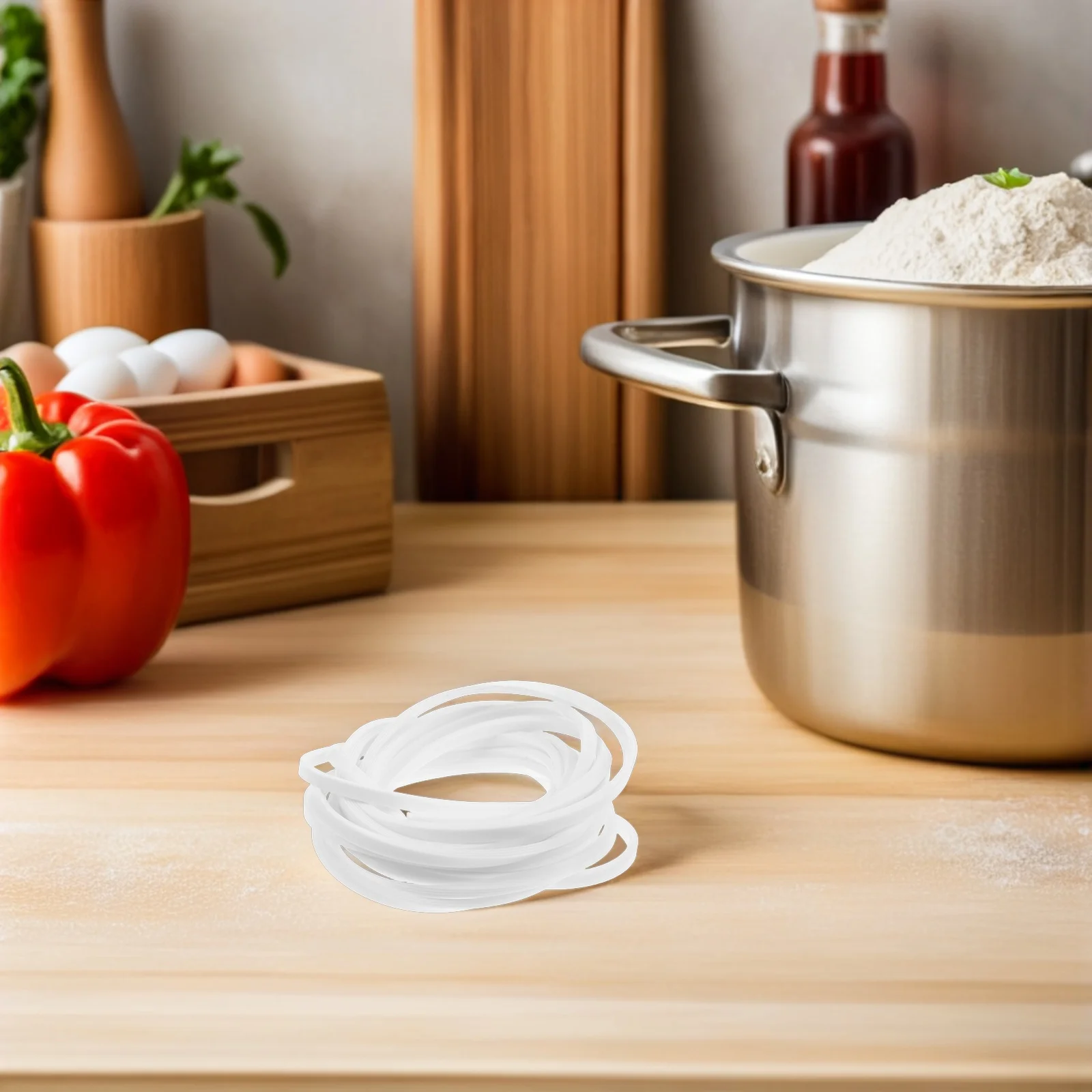 Silicone Food Storage Gasket Replacement 5M Lunch Box Lid Seal Strip Airtight Leak Proof for Bento Glass Container
Silicone Food Storage Gasket Replacement 5M Lunch Box Lid Seal Strip Airtight Leak Proof for Bento Glass Container