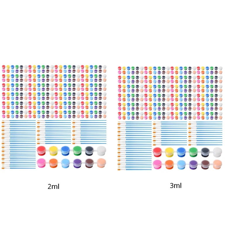 336 Pcs Mini Acrylic Paint Set 24 Set 12 Colors Acrylic Paint Strips 48Pcs Painting Brushes For Kids Adults Durable (2Ml)
336 Pcs Mini Acrylic Paint Set 24 Set 12 Colors Acrylic Paint Strips 48Pcs Painting Brushes For Kids Adults Durable (2Ml)