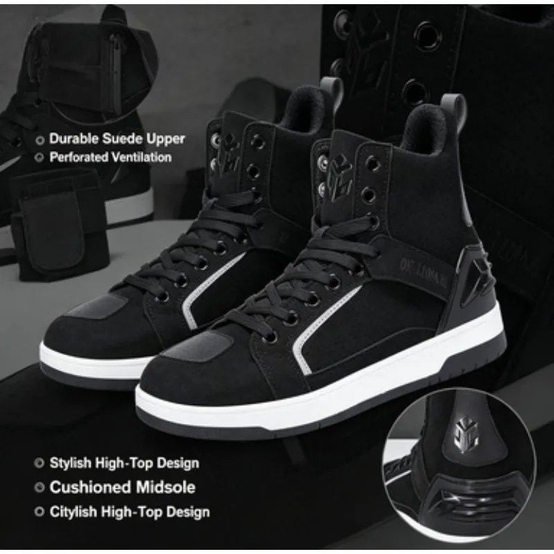 Men's Motorcycle Boots Fashion Breathable TPU Anti-fall Design Road Racing Motorbike Shoes Wear Resistant Shockproof Protective
Men's Motorcycle Boots Fashion Breathable TPU Anti-fall Design Road Racing Motorbike Shoes Wear Resistant Shockproof Protective
