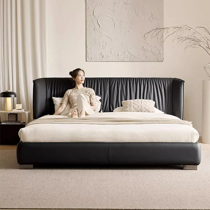 Can be Customzied Creative Double Bed King Bed Modern Minimalist Leather Bed Queen Bed Master Bedroom Soft Bed Wedding Bed
Can be Customzied Creative Double Bed King Bed Modern Minimalist Leather Bed Queen Bed Master Bedroom Soft Bed Wedding Bed