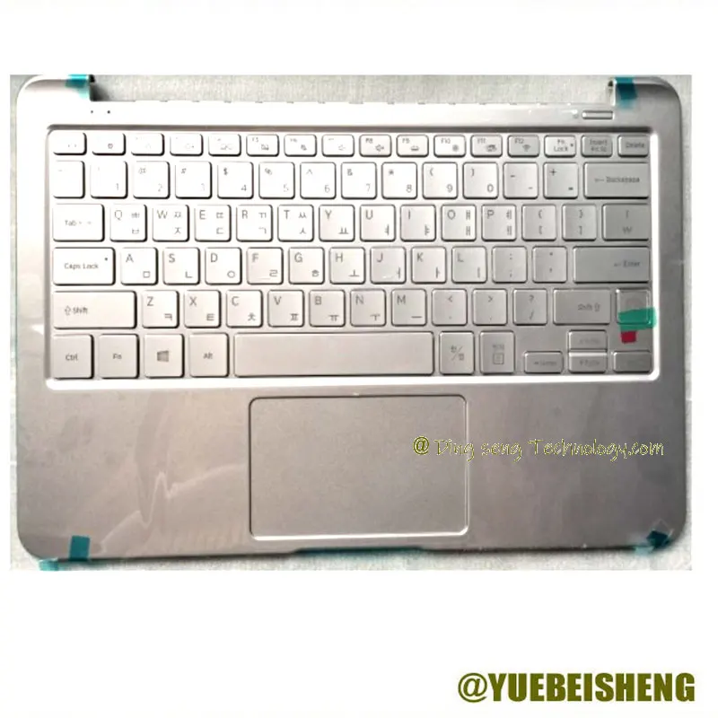 New/Org For Samsung NP 900X5T NP900X5T K02 K03 Palmrest Korean keyboard Upper cover Touchpad,Silver
New/Org For Samsung NP 900X5T NP900X5T K02 K03 Palmrest Korean keyboard Upper cover Touchpad,Silver