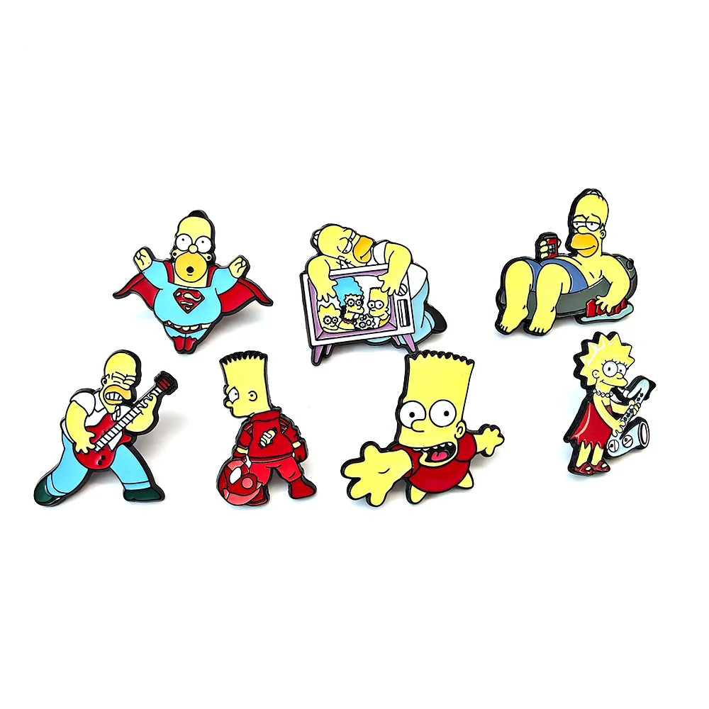 1 Set Classic European and American Anime The Simpsons Brooch Creative Metal Badge Cartoon Anime Brooch Y2k Fashion Toys Anime
1 Set Classic European and American Anime The Simpsons Brooch Creative Metal Badge Cartoon Anime Brooch Y2k Fashion Toys Anime
