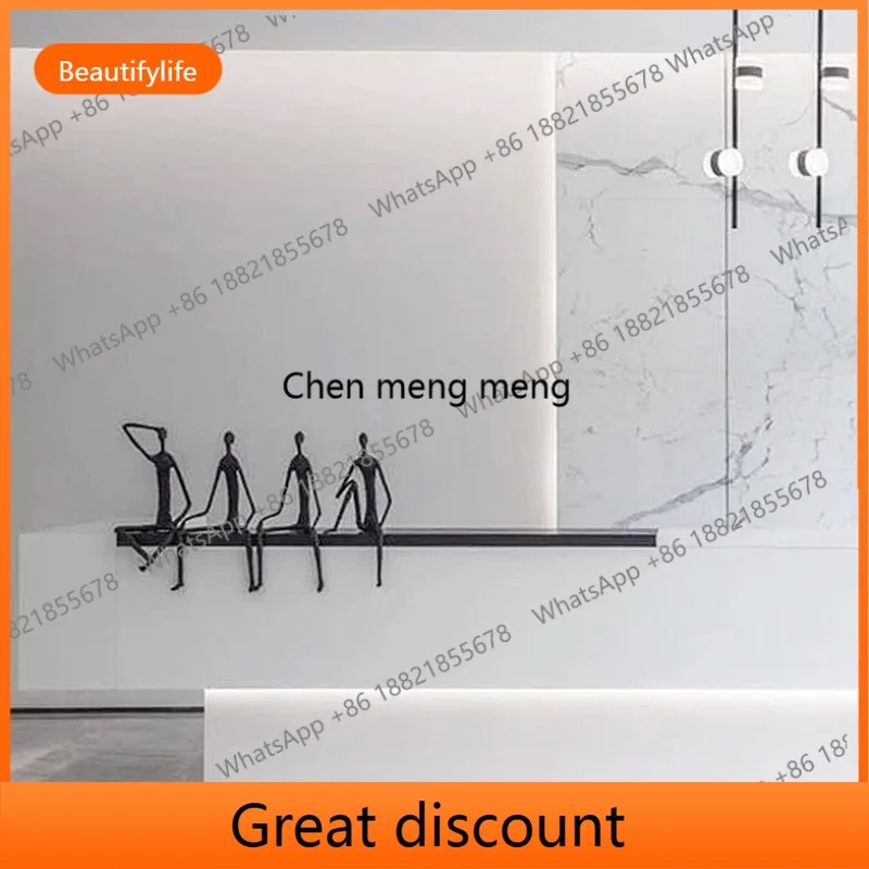 Abstract wrought iron figure ornament hotel club home soft decoration living room TV cabinet decoration
Abstract wrought iron figure ornament hotel club home soft decoration living room TV cabinet decoration