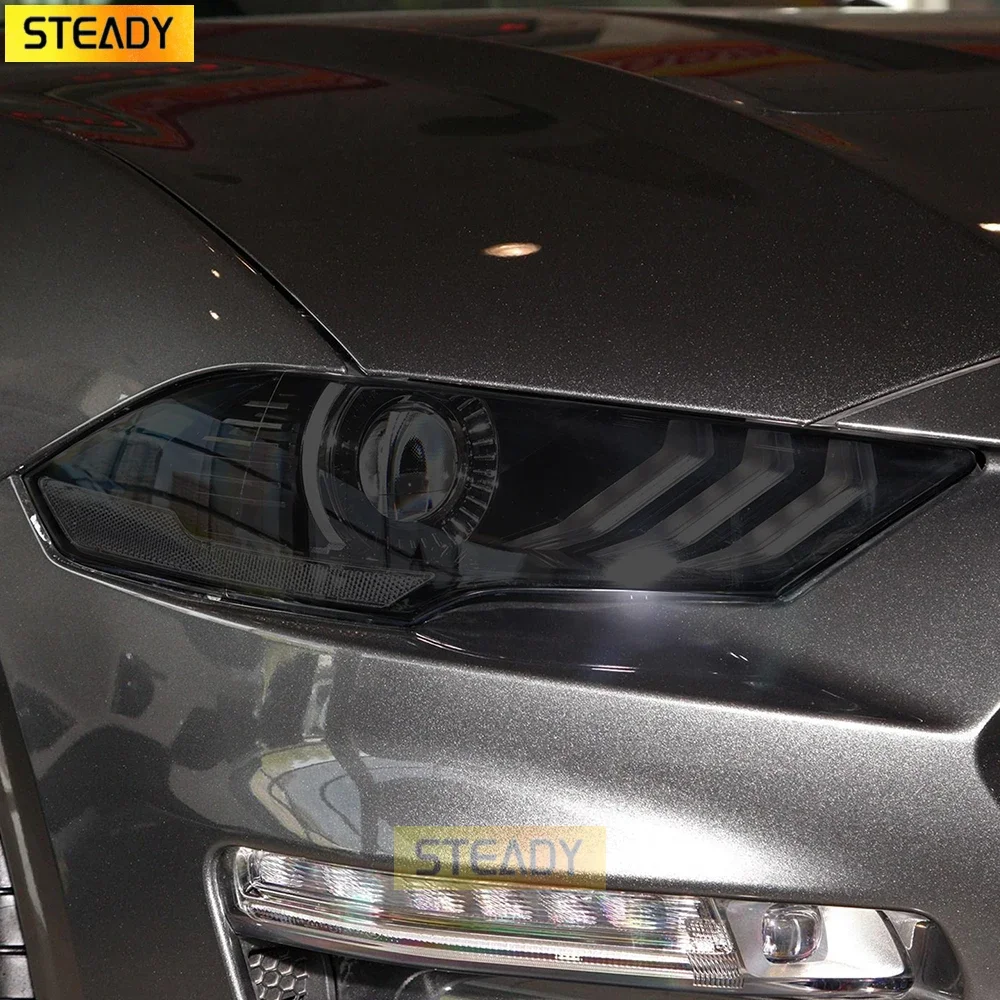 Car Headlight Protective Film Restoration Taillight Transparent Black TPU Sticker For Ford Mustang 2015-Present Shelby GT500
Car Headlight Protective Film Restoration Taillight Transparent Black TPU Sticker For Ford Mustang 2015-Present Shelby GT500