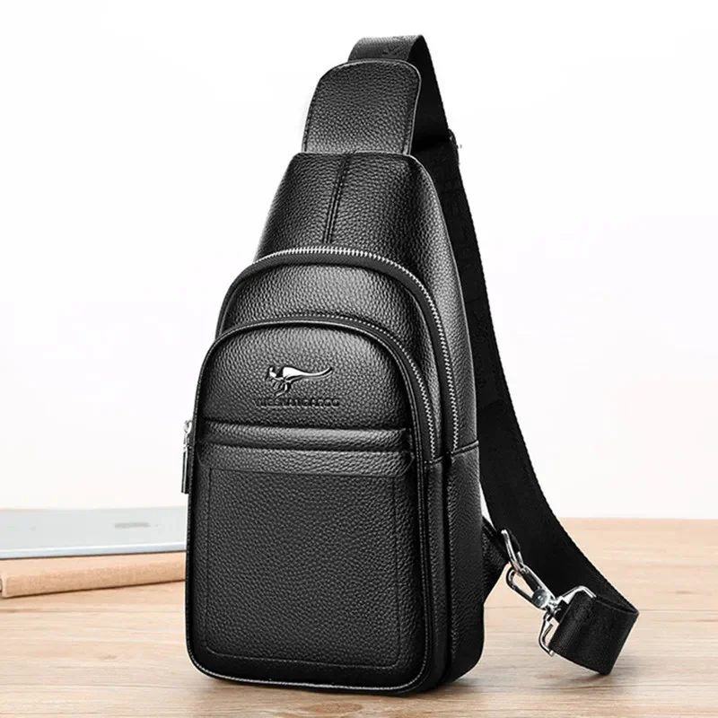 Business Men's Luxury PU Leather Crossbody Vintage Chest Pack Male Shoulder Casual Sling Cell Phone Bag
Business Men's Luxury PU Leather Crossbody Vintage Chest Pack Male Shoulder Casual Sling Cell Phone Bag