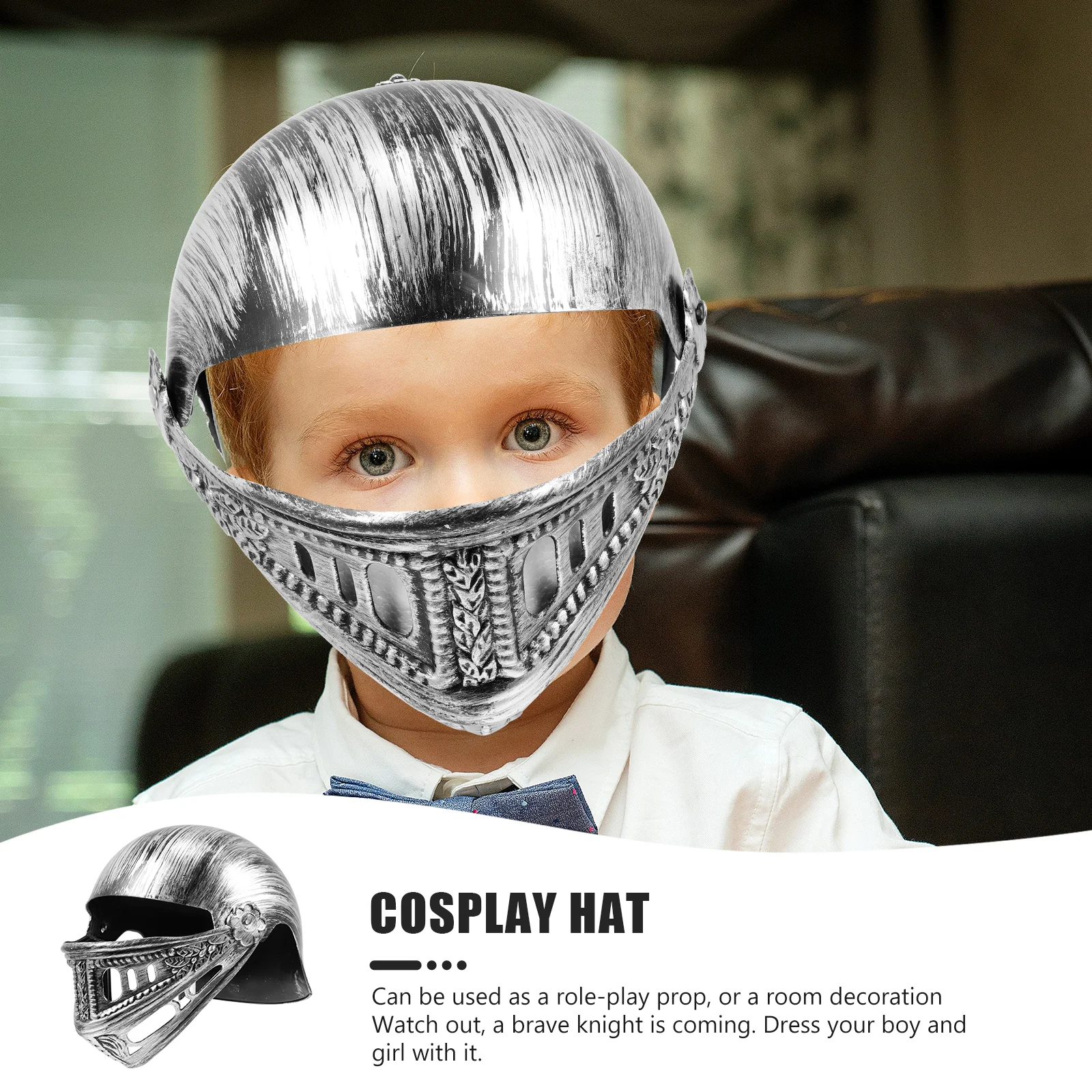 Roman Warrior Cosplay Hat Lightweight Plastic Decor Party Prop Performance Accessory Halloween Carnival Mask
Roman Warrior Cosplay Hat Lightweight Plastic Decor Party Prop Performance Accessory Halloween Carnival Mask