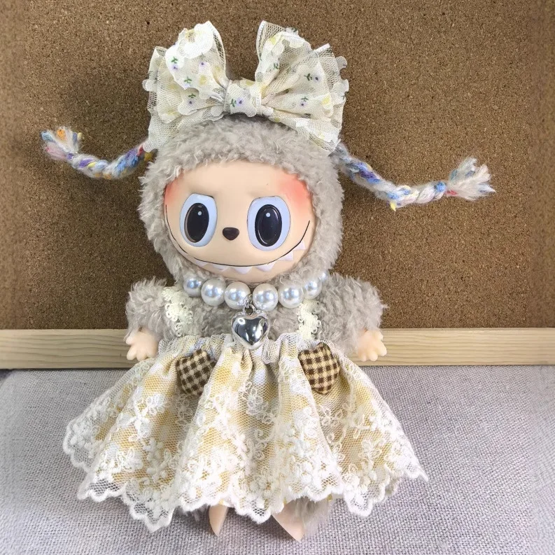 Labubu 2nd Gen Macaron Party 17CM Labubu Vinyl Doll Clothes Plaid Bow Hair Ornaments Hair Accessories Hair Hoop
Labubu 2nd Gen Macaron Party 17CM Labubu Vinyl Doll Clothes Plaid Bow Hair Ornaments Hair Accessories Hair Hoop