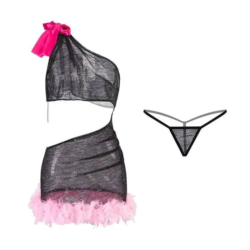Sexy Casual Dress For Women Subtly Shimmering Dress Hollow-out Nightclub Bodycon Uniform Dress Bowknot Pure Desire Charming P9RD
Sexy Casual Dress For Women Subtly Shimmering Dress Hollow-out Nightclub Bodycon Uniform Dress Bowknot Pure Desire Charming P9RD
