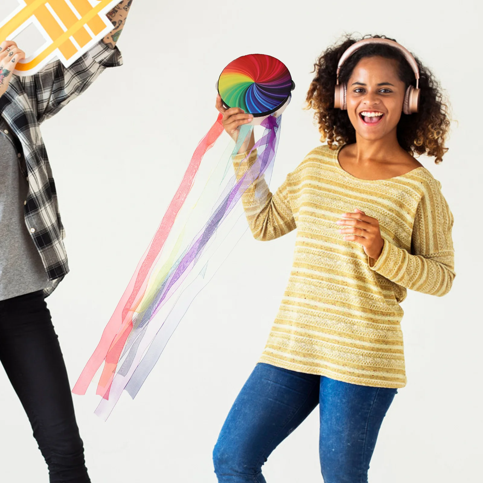 Hand Drum Classical Style Portable Handheld Performance Drum with Ribbons Elegant Percussion Instrument for Adults Kids
Hand Drum Classical Style Portable Handheld Performance Drum with Ribbons Elegant Percussion Instrument for Adults Kids