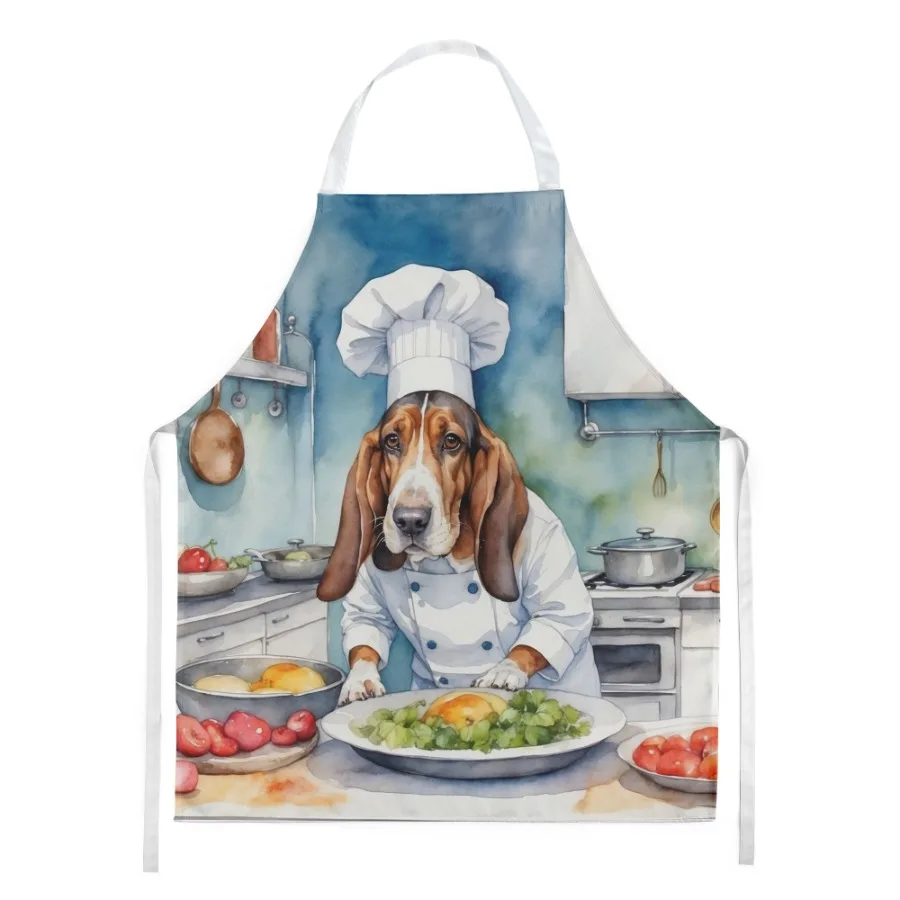 Basset Hound The Chef Apron Cooking Kitchen Server Baking Crafts Gardening for Adult Women Men Unisex Large Multicolor
Basset Hound The Chef Apron Cooking Kitchen Server Baking Crafts Gardening for Adult Women Men Unisex Large Multicolor