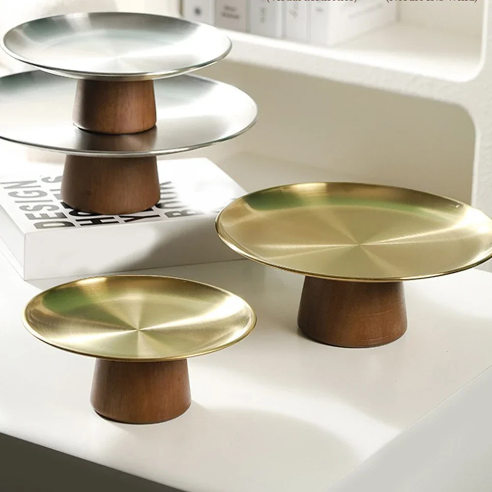 Dessert Pan Fruit Display Plate Fruit Display Plate High Stand Sturdy Wooden Base Stylish Appearance Cake Tray Ornaments Pies
Dessert Pan Fruit Display Plate Fruit Display Plate High Stand Sturdy Wooden Base Stylish Appearance Cake Tray Ornaments Pies
