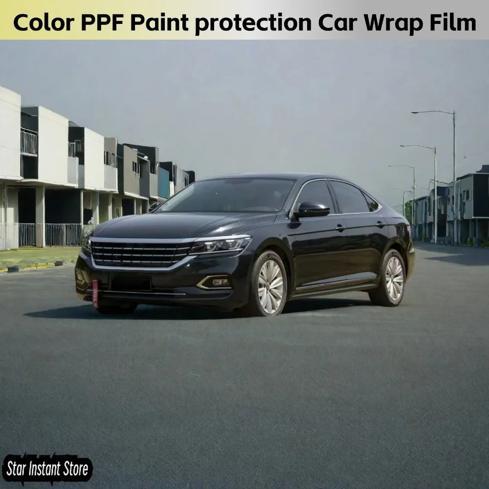 Color TPU PPF Pearlescent Black 7.5mil Car Wrap Vinyl Change Paint protection Film Anti Scratch High Good Quality Film
Color TPU PPF Pearlescent Black 7.5mil Car Wrap Vinyl Change Paint protection Film Anti Scratch High Good Quality Film