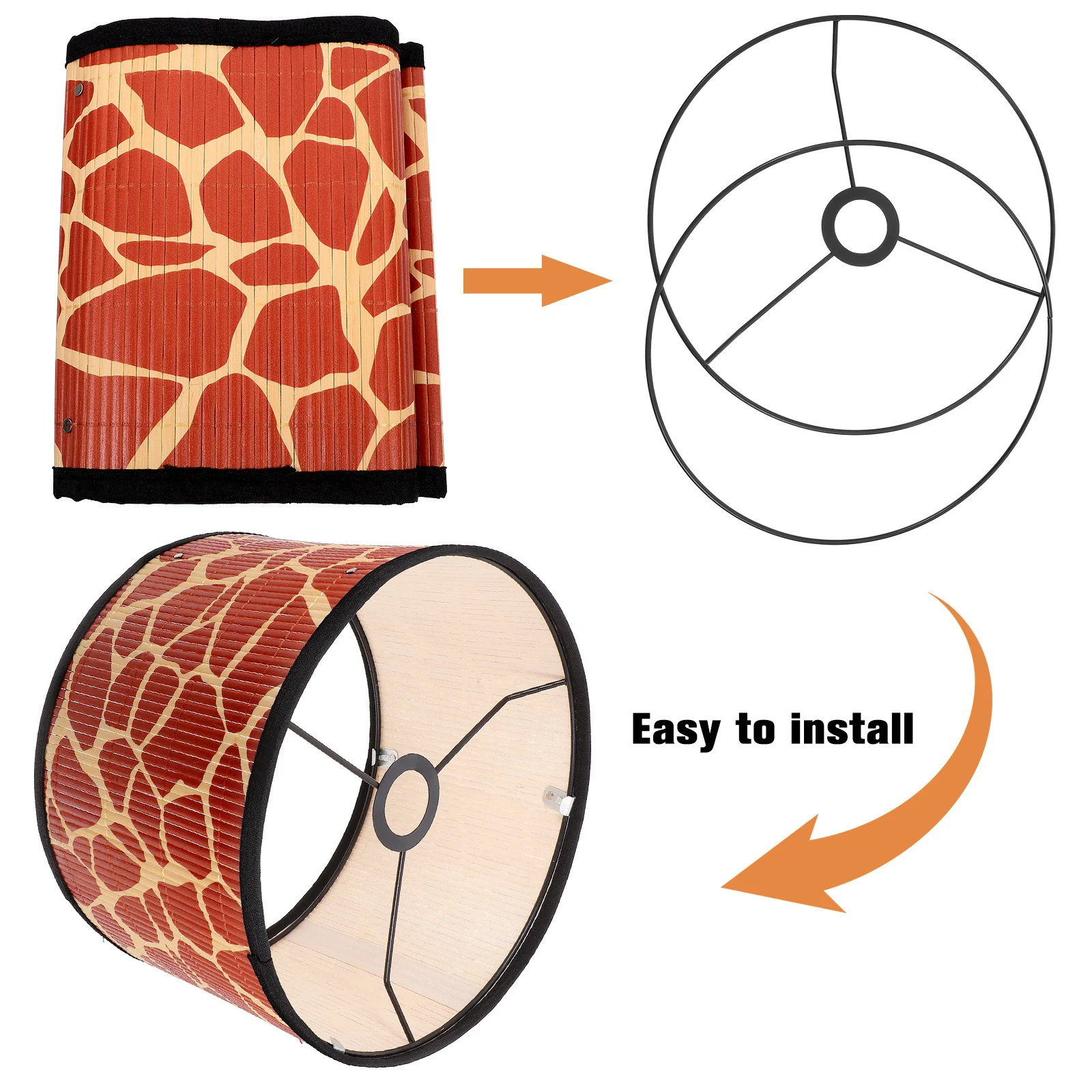 1pcs Bamboo Lampshade Decorative Light Cover For Table Lamp Pendant Wall Light Bedroom Hotel Indoor Use Simple Wear-Resistant
1pcs Bamboo Lampshade Decorative Light Cover For Table Lamp Pendant Wall Light Bedroom Hotel Indoor Use Simple Wear-Resistant