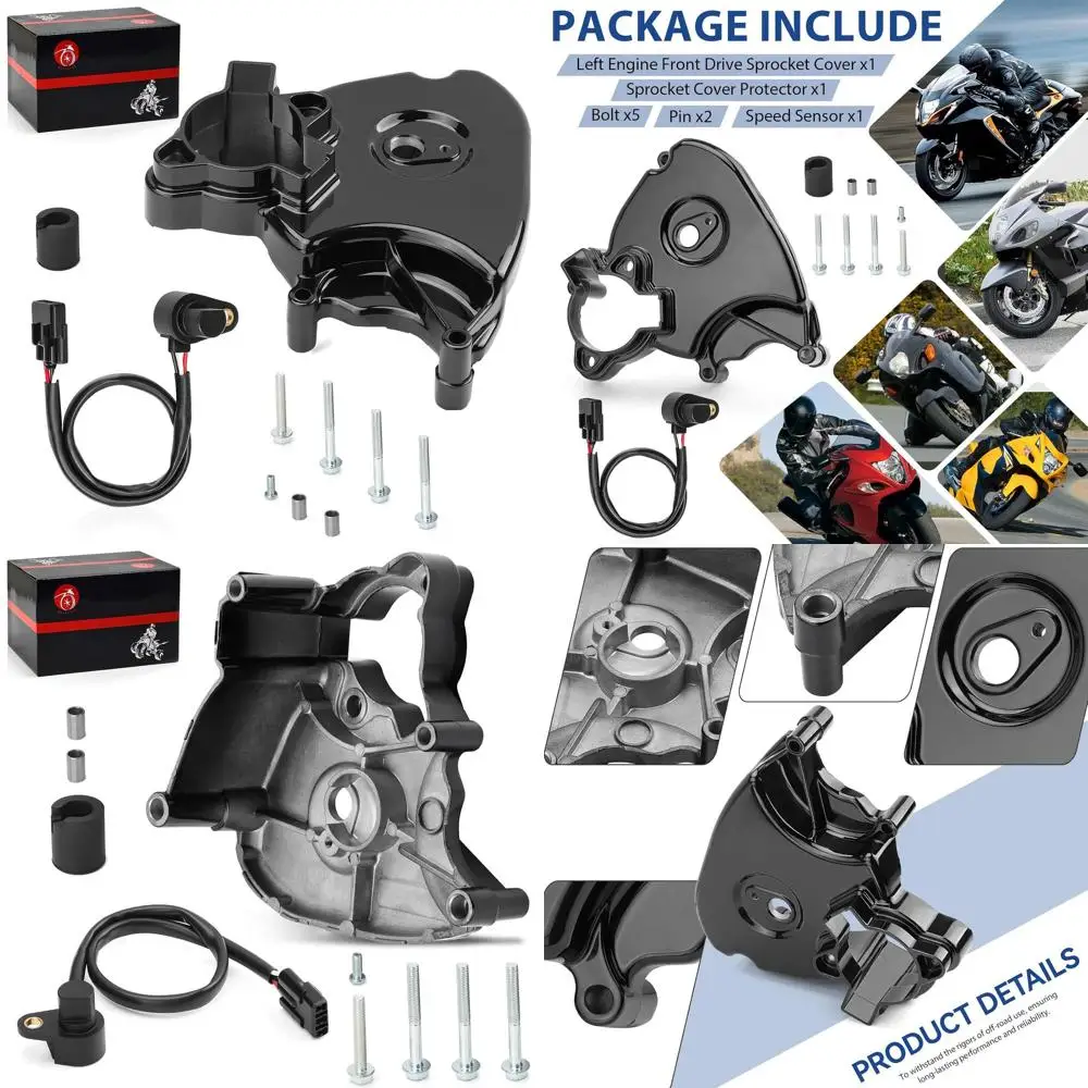 Engine Front Drive Sprocket Cover & Speed Sensor Compatible with Suzuki GSX1300R Hayabusa 1999-2007 11361-24F10 34990-35F00
Engine Front Drive Sprocket Cover & Speed Sensor Compatible with Suzuki GSX1300R Hayabusa 1999-2007 11361-24F10 34990-35F00