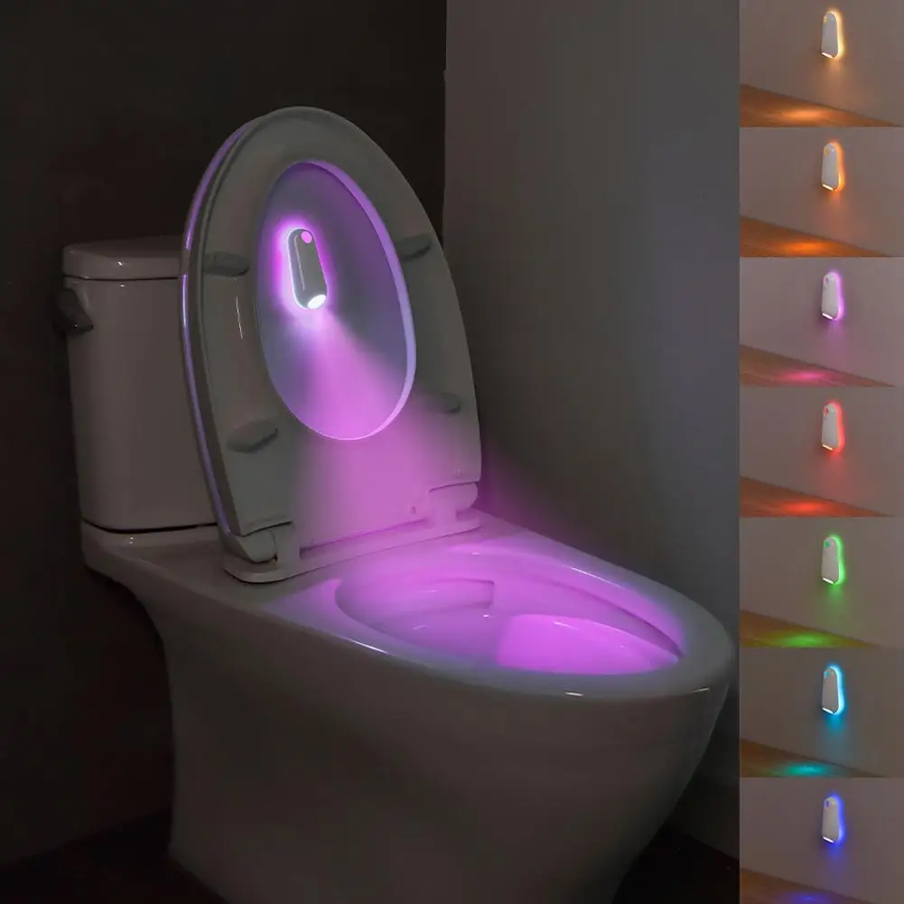 Motion Sensor Toilet Night Lights Small Waterproof 7 Colors Seat Light Light Motion Sensor Toilet Product High-sensitivity U3P4
Motion Sensor Toilet Night Lights Small Waterproof 7 Colors Seat Light Light Motion Sensor Toilet Product High-sensitivity U3P4
