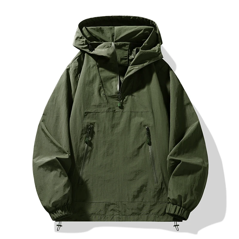 Spring Autumn New High Quality Comfortable Trendy Versatile Hoodie Comfortable Breathable Men's Outdoor Sports and Leisure Top
Spring Autumn New High Quality Comfortable Trendy Versatile Hoodie Comfortable Breathable Men's Outdoor Sports and Leisure Top