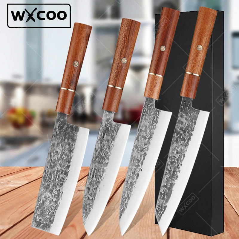 WXCOO японский нож шеф-повара, набор кухонных ножей, кухонные ножи, резак для мяса, измельчитель для обвалки, овощерезка
WXCOO японский нож шеф-повара, набор кухонных ножей, кухонные ножи, резак для мяса, измельчитель для обвалки, овощерезка