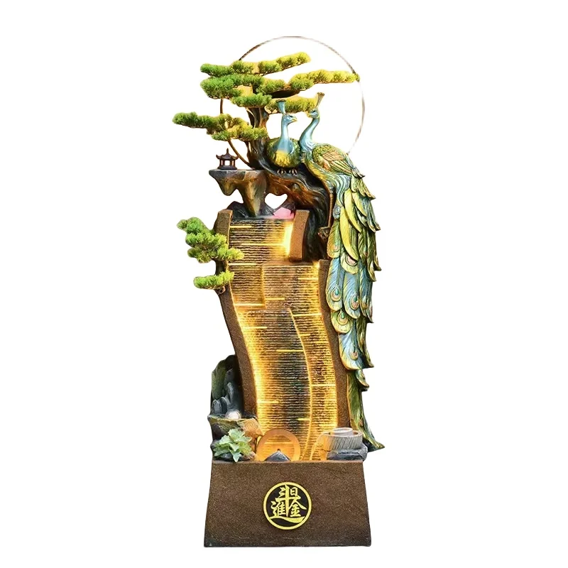 【Popular】Outdoor Indoor Home Garden Decor Large Smoke Ornament Peacock Fengshui Wealth Lucky Gift Creative Resin Water Fountain
【Popular】Outdoor Indoor Home Garden Decor Large Smoke Ornament Peacock Fengshui Wealth Lucky Gift Creative Resin Water Fountain