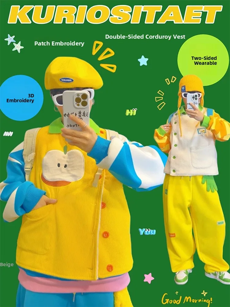 Оригинальный дизайн, жилет из овчины Thiened, женская верхняя одежда, зимняя теплая многослойная допане, модное полиэфирное волокно, U-Ne...
Оригинальный дизайн, жилет из овчины Thiened, женская верхняя одежда, зимняя теплая многослойная допане, модное полиэфирное волокно, U-Ne...