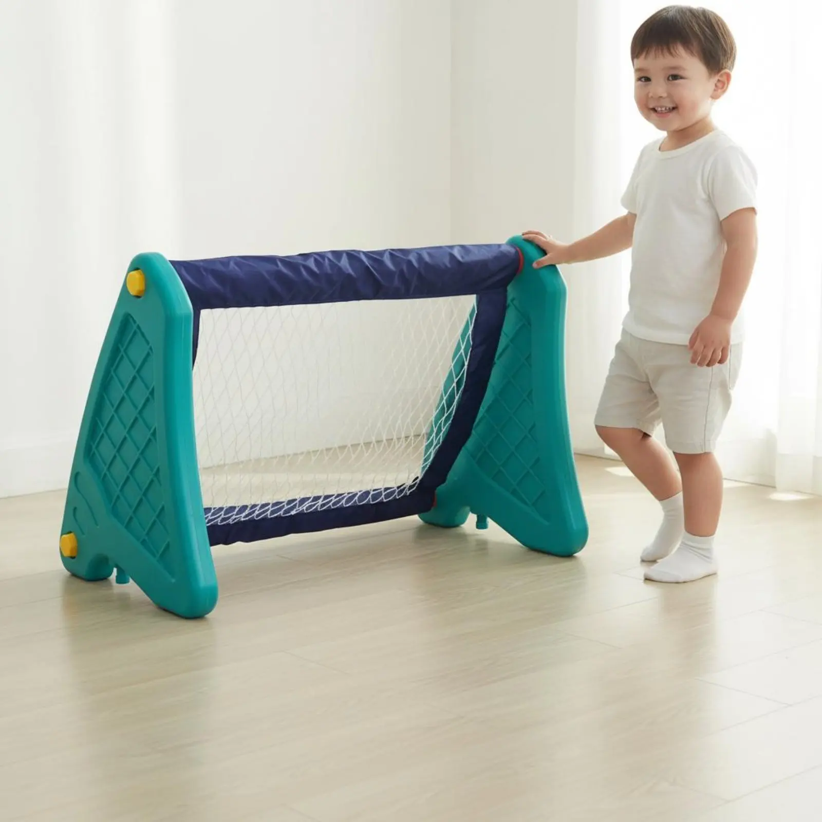 Children's Football Goal Frame Two-Way Use Kids Soccer Goal Net Mini Soccer Net Gift Idea Sports Toy Beginner Friendly
Children's Football Goal Frame Two-Way Use Kids Soccer Goal Net Mini Soccer Net Gift Idea Sports Toy Beginner Friendly