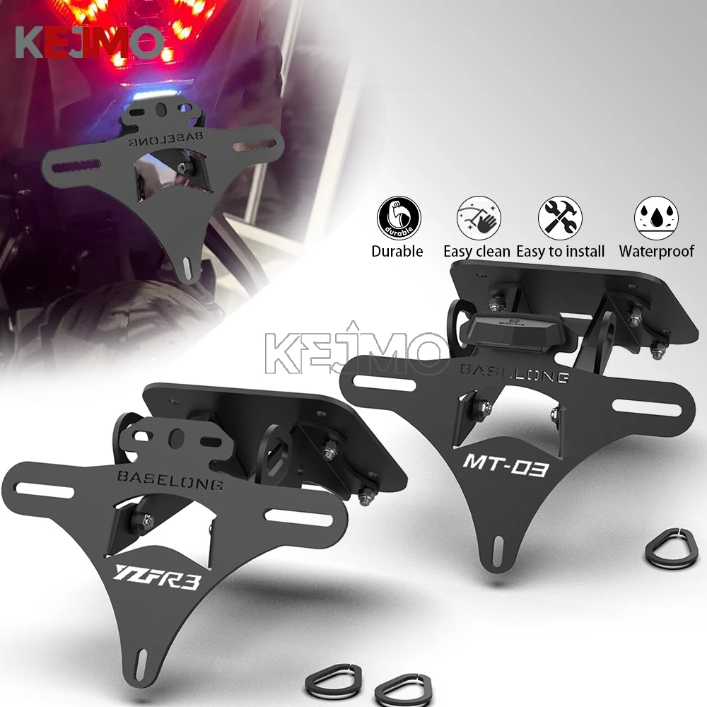 FOR YAMAHA YZF R25 / YZF R3 / MT-03 / MT-25 2014- 2025 2026 Motorcycle Licence Plate Holder Led License plate holder MT 03 MT 25
FOR YAMAHA YZF R25 / YZF R3 / MT-03 / MT-25 2014- 2025 2026 Motorcycle Licence Plate Holder Led License plate holder MT 03 MT 25