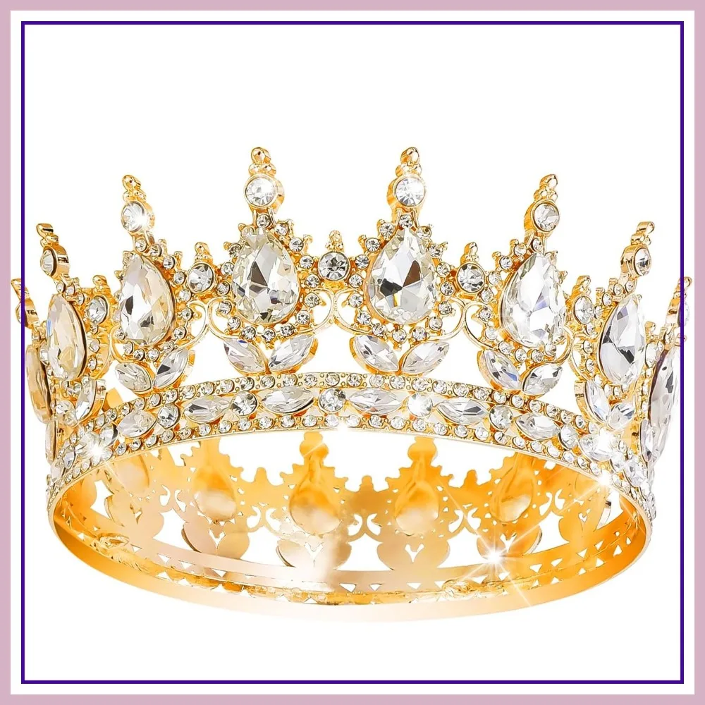 Crystal Queen Crown Rhinestone Tiaras for Women Wedding Bridal Hair Accessories Birthday Party
Crystal Queen Crown Rhinestone Tiaras for Women Wedding Bridal Hair Accessories Birthday Party