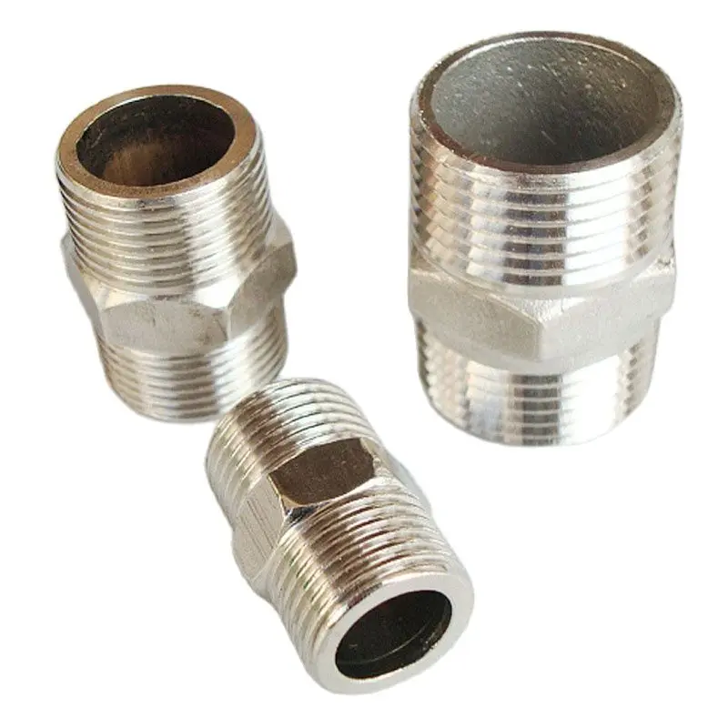 1/2 3/4 Male Thread Stainless Steel Butt Joint Adapter Adapter Coupler Plumbing Fittings
1/2 3/4 Male Thread Stainless Steel Butt Joint Adapter Adapter Coupler Plumbing Fittings