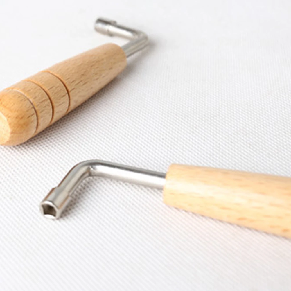 2 Pcs Lyre Tuning Wrench Harp Tool Adjustment Lever Stainless Steel String Instrument Accessories Durable Wear Resistant 
2 Pcs Lyre Tuning Wrench Harp Tool Adjustment Lever Stainless Steel String Instrument Accessories Durable Wear Resistant