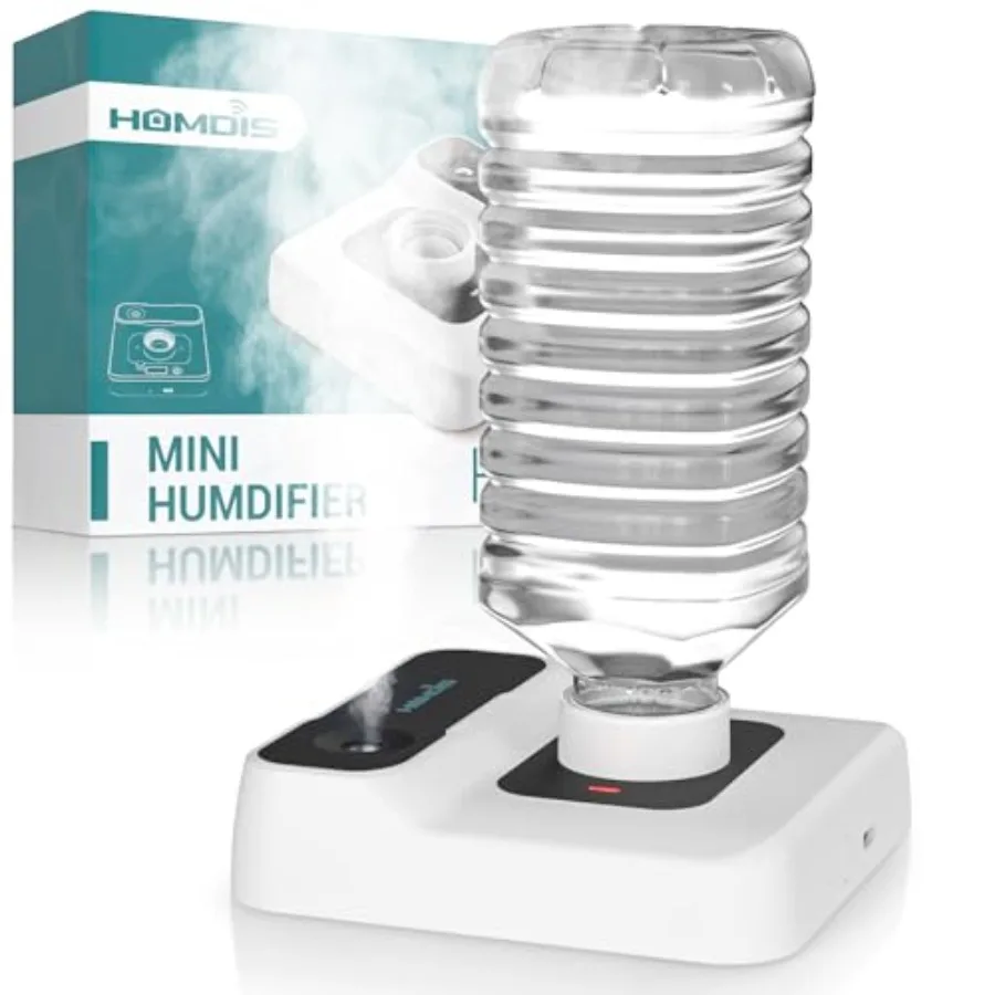 Portable Humidifiers for Travel, Small Mini Humidifier with Auto Shut-Off, Nightlight and Storage Bag for Hotel, Bedroom or Off
Portable Humidifiers for Travel, Small Mini Humidifier with Auto Shut-Off, Nightlight and Storage Bag for Hotel, Bedroom or Off