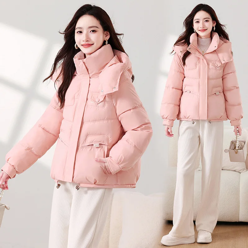 Женское зимнее темпераментное пуховое хлопковое пальто с капюшоном и длинными рукавами, утепленная теплая куртка, однотонные женские парки, пальто, верхняя одежда
Женское зимнее темпераментное пуховое хлопковое пальто с капюшоном и длинными рукавами, утепленная теплая куртка, однотонные женские парки, пальто, верхняя одежда