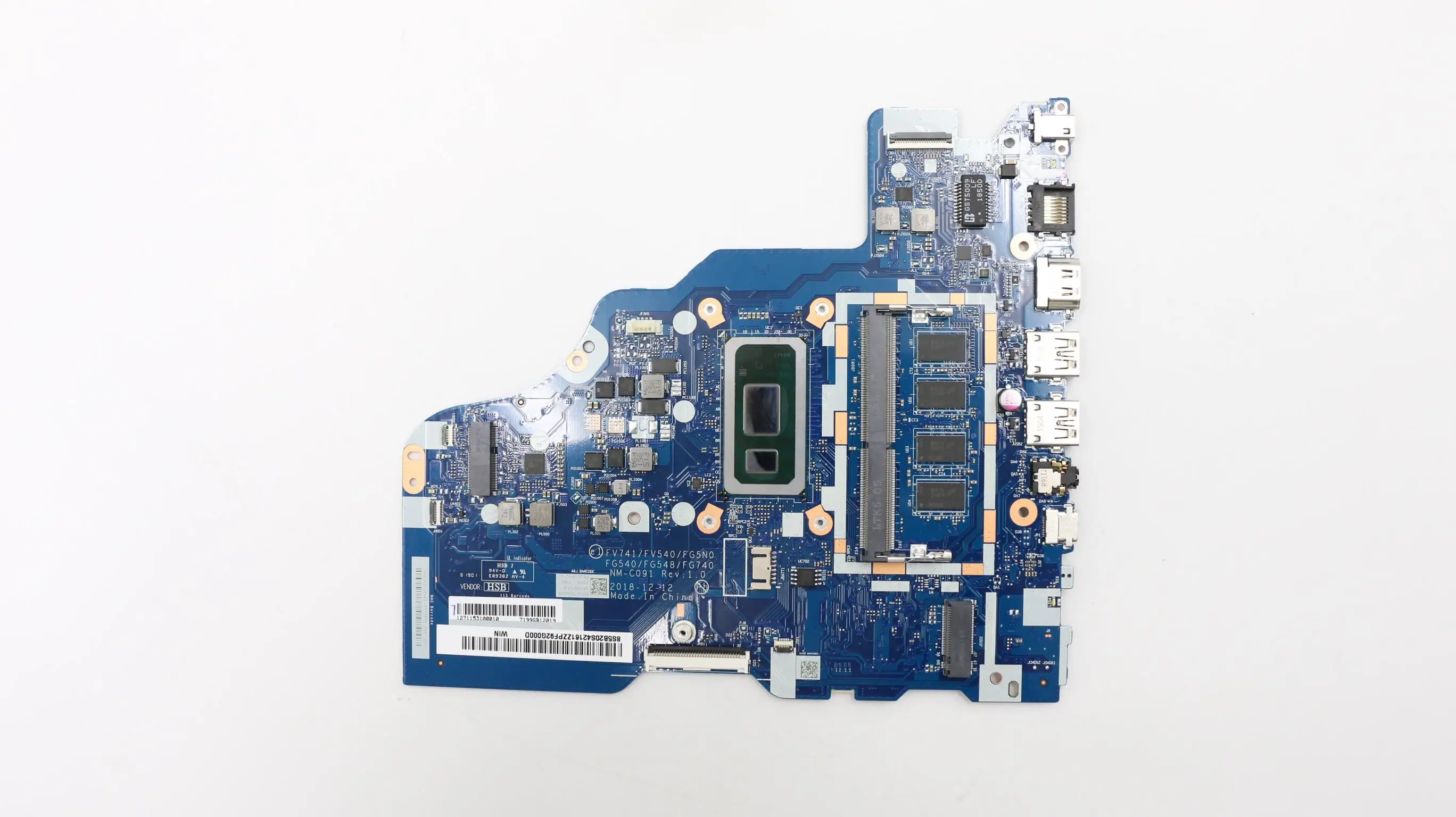 5B20S42161 For Lenovo ideapad L340-15IWL Laptop L340-17IWL Laptop V340-17IWL Laptop Motherboard 4GB RAM 5405U Processor 100% Ful
5B20S42161 For Lenovo ideapad L340-15IWL Laptop L340-17IWL Laptop V340-17IWL Laptop Motherboard 4GB RAM 5405U Processor 100% Ful