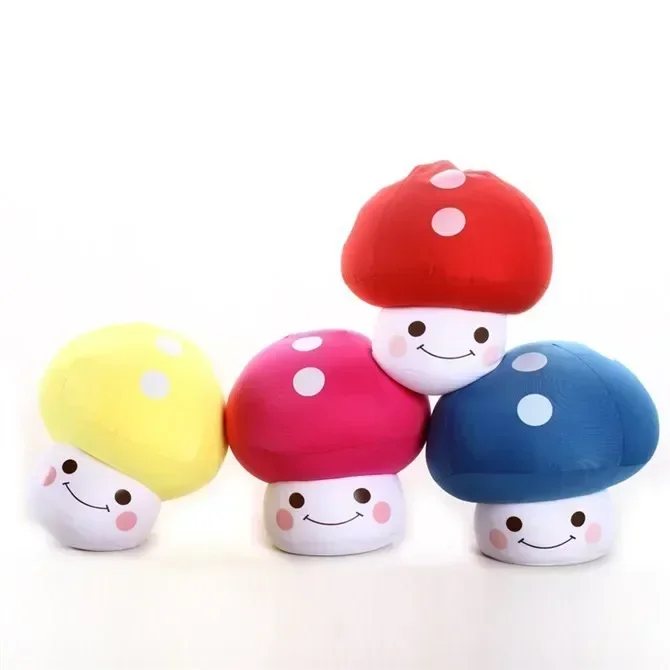30cm Cute colorful foam particle mushroom bedroom pillow plush doll performance props Children's holiday gifts
30cm Cute colorful foam particle mushroom bedroom pillow plush doll performance props Children's holiday gifts