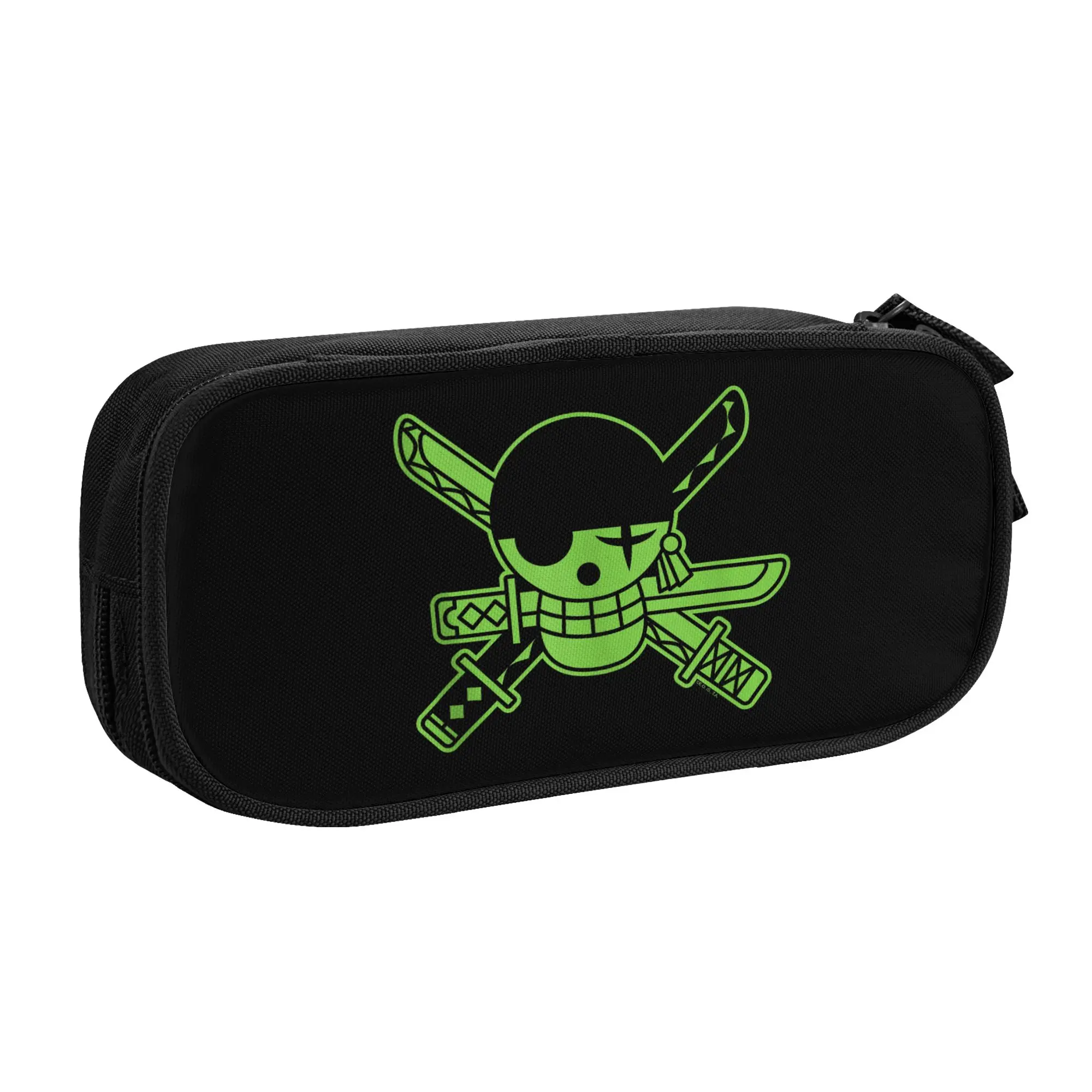 Large Capacity Bags for Child Cartoon One Piece Anime Green Roronoa Zoro Jolly Roger Tank Top School Pencil Bag
Large Capacity Bags for Child Cartoon One Piece Anime Green Roronoa Zoro Jolly Roger Tank Top School Pencil Bag