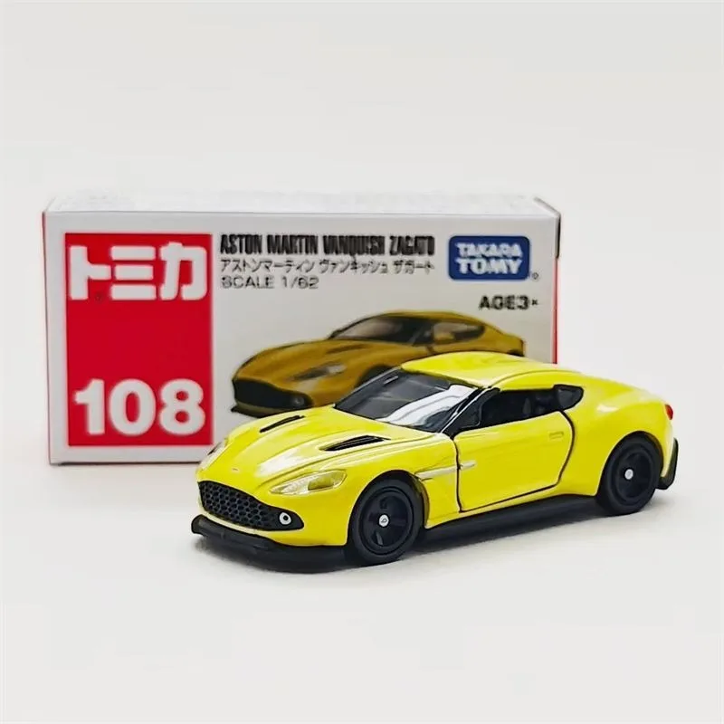 TAKARA TOMY Tomica 1/62 Red & White Box Alloy No 108 Aston Martin Sports Car Model Toy Souvenir for Collectors
TAKARA TOMY Tomica 1/62 Red & White Box Alloy No 108 Aston Martin Sports Car Model Toy Souvenir for Collectors