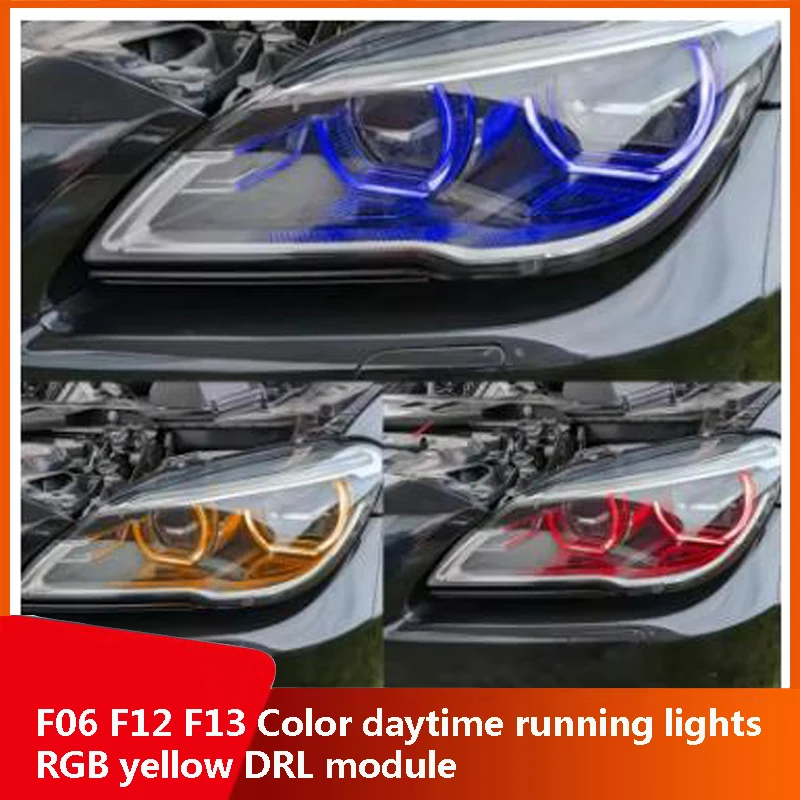 Suitable for BmwF06 F12 F13Colorful Daytime Running LightsRGBYellowDRLModule Mobile PhoneAPP+Remote Control
Suitable for BmwF06 F12 F13Colorful Daytime Running LightsRGBYellowDRLModule Mobile PhoneAPP+Remote Control
