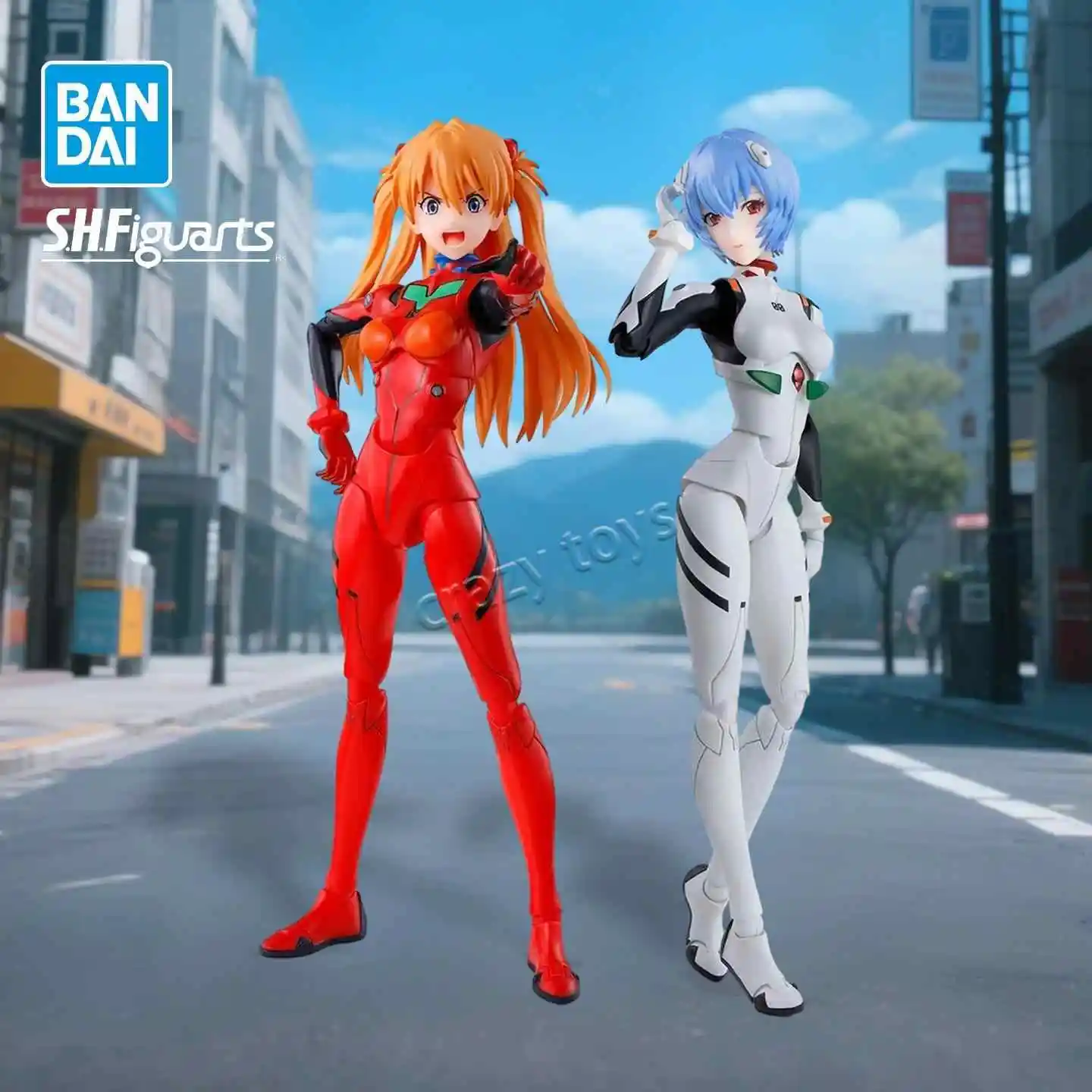 Bandai SHF EVA Asuka Langley Soryu Action Figures Ayanami Rei EVA Anime Toys Assembled Model Original Box
Bandai SHF EVA Asuka Langley Soryu Action Figures Ayanami Rei EVA Anime Toys Assembled Model Original Box