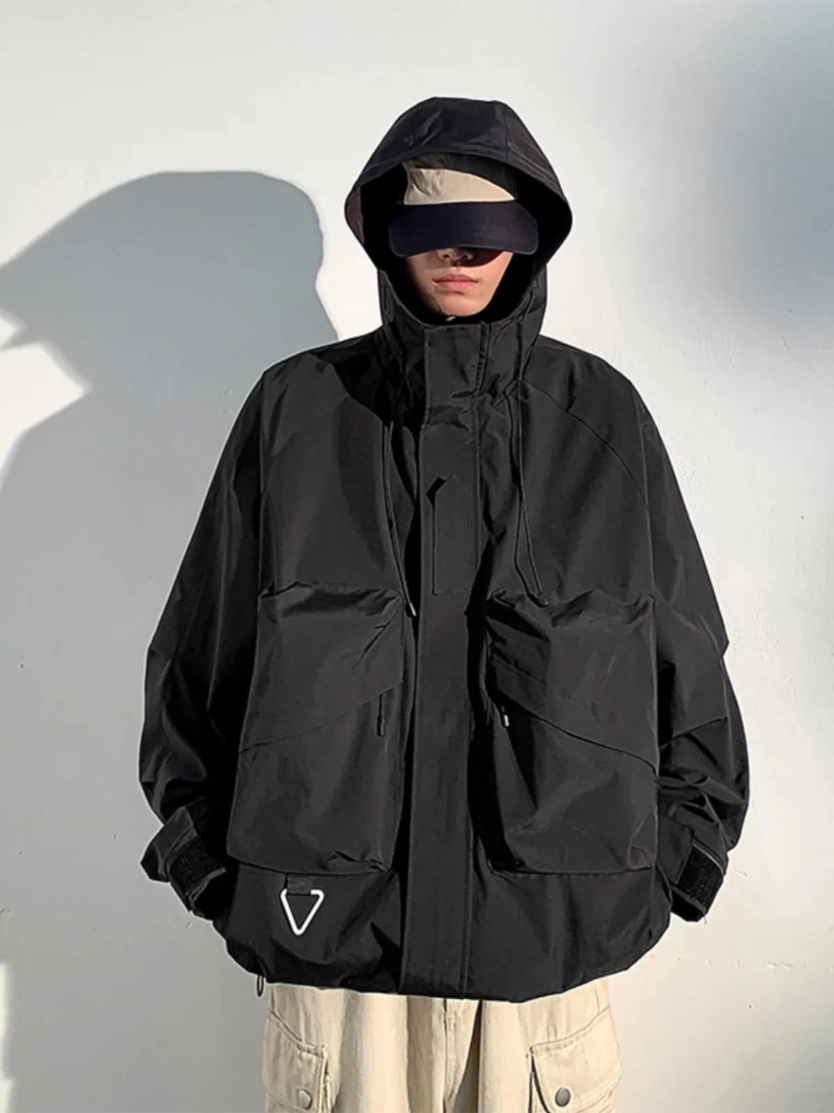 Large Size Casual Loose Men's Jaet American Retro Trendy Hooded Zipper Waterproof Cotton Jaet for Autumn And Spring
Large Size Casual Loose Men's Jaet American Retro Trendy Hooded Zipper Waterproof Cotton Jaet for Autumn And Spring