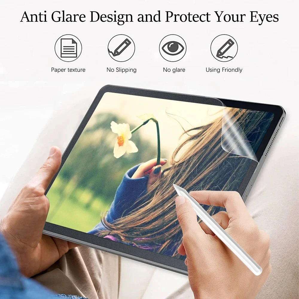 3Pcs Paper Feel Like Screen Protector for Lenovo M11 Xiaoxin Pad 11 2024 2022 Xiaoxin Pad Pro 12.7 2023 2025 Film Cover No Glass
3Pcs Paper Feel Like Screen Protector for Lenovo M11 Xiaoxin Pad 11 2024 2022 Xiaoxin Pad Pro 12.7 2023 2025 Film Cover No Glass